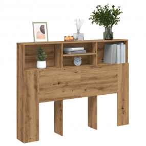 Headboard Cabinet Artisan oak Engineered wood 55.1x7.5x...