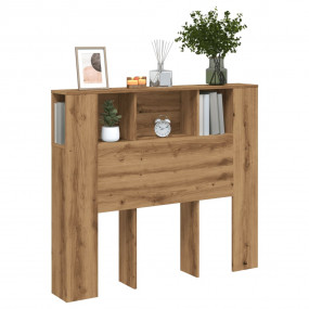 Headboard Cabinet Artisan oak Engineered wood Medium