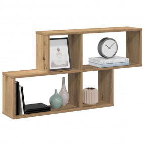 Wall Shelf Artisan Oak Engineered Wood 39.4 x 7.1 x 20....