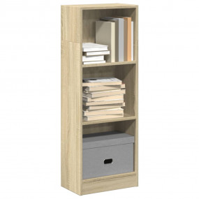 Bookcase Sonoma oak Engineered wood Tall Fantastic Book...