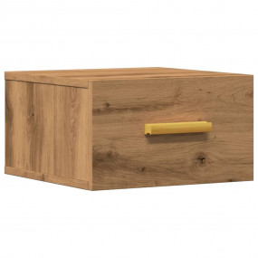 Wall-mounted Nightstand Artisan Oak Engineered wood Com...