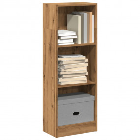Bookcase Artisan oak Engineered wood Tall Bookcase Rect...