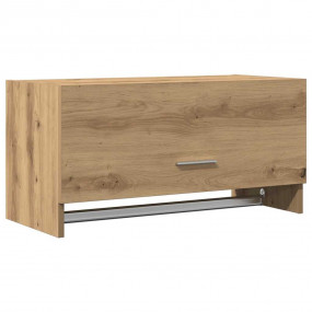 Wardrobe Artisan Oak Engineered Wood Small Wardrobe Rec...