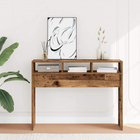 Console Table Old wood Engineered wood Medium Console T...