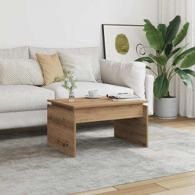 Coffee Table Artisan Oak Engineered Wood Medium Coffee ...