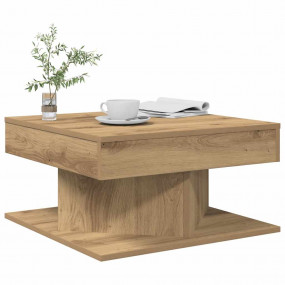 Coffee Table Artisan Oak Engineered Wood Small Coffee T...