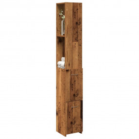 Bathroom Cabinet Old wood Engineered wood Tall Bathroom...