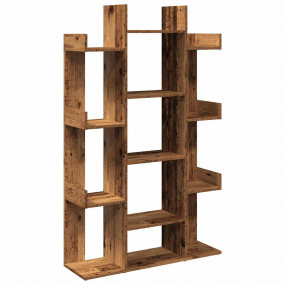 Book Cabinet Old wood Engineered wood Medium Book Cabin...