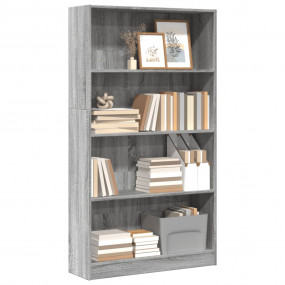 Bookcase Grey Sonoma Engineered Wood Medium Bookcase