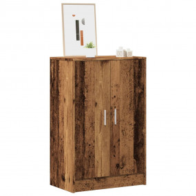 Shoe Cabinet Old wood Engineered wood Medium Shoe Cabin...