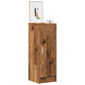 Shoe Cabinet Old Wood Engineered Wood Medium Shoe Cabin...