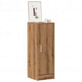 Shoe Cabinet Artisan Oak Engineered Wood Medium Shoe Ca...