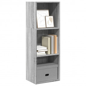 Bookcase Grey sonoma Engineered wood Medium Bookcase