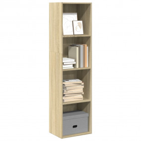 Bookcase Sonoma oak Engineered wood Medium Bookcase Rec...