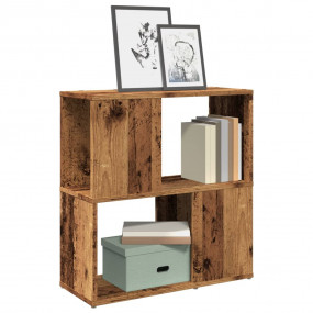 Book Cabinet Old wood Engineered wood Medium Book Cabin...
