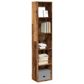 Bookcase Old wood Engineered wood Medium Bookcase Recta...