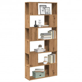 Book Cabinet Artisan Oak Engineered Wood Standard Book ...