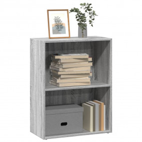 Bookcase Grey Sonoma Engineered wood Compact Bookcase