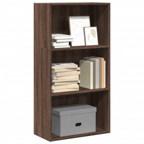 Bookcase Brown Oak Engineered wood Medium Bookcase Rect...