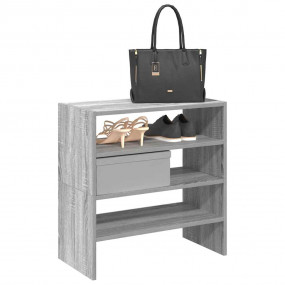 Shoe Rack Set of 2 Grey sonoma Engineered wood Medium S...