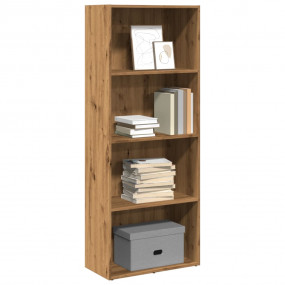 Bookcase Artisian Oak Engineered Wood Large Bookcase