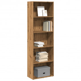Bookcase Artisan oak Engineered wood 23.6x11.8x74.4 in ...