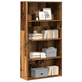 Bookcase Old wood Engineered wood Medium Bookcase Recta...
