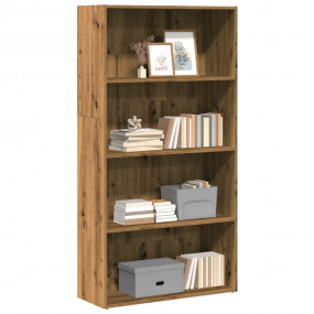 Bookcase Artisan Oak Engineered Wood 31.5 x 11.8 x 59.8...