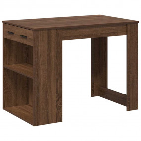 Desk Brown Oak Engineered wood Medium Desk Rectangular ...