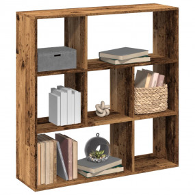 Room Divider Bookcase Old wood Engineered wood Medium