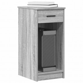 Computer Tower Stand Grey Sonoma Engineered wood Compac...
