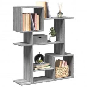 Room Divider Bookcase Grey sonoma Engineered wood 44.1 ...