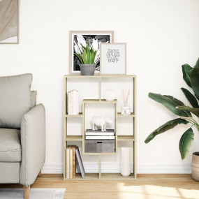 Bookcase Sonoma oak Engineered wood Medium Bookcase Rec...