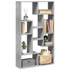 Bookcase Concrete Grey Engineered Wood 28.3 x 7.9 x 47....