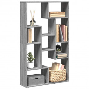Bookcase Grey Sonoma Engineered Wood Medium Bookcase