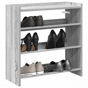 Shoe Rack Grey Sonoma Engineered Wood Slim Shoe Rack