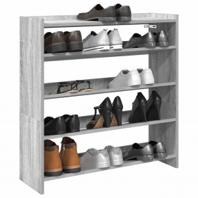 Shoe Rack Grey Sonoma Engineered Wood Compact Shoe Rack