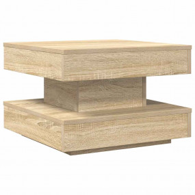 Coffee Table Sonoma Oak Engineered wood Medium Rotatabl...