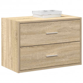 Cabinet Sonoma Oak Engineered Wood Small Stackable Cabi...