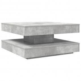 Coffee Table Concrete grey Engineered wood Medium Rotat...