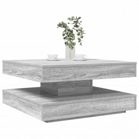 Coffee Table Grey sonoma Engineered wood 27.6 x 27.6 x ...