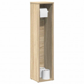 Bathroom Cabinet Sonoma oak Engineered wood Slim Bathro...