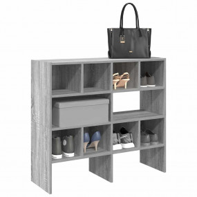 Shoe Rack Set of 2 Grey Sonoma Engineered wood Medium S...