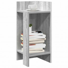 Side Table Set of 2 Grey sonoma Engineered wood Small