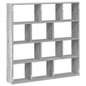 Wall Cube Shelf Grey Sonoma Engineered Wood Large Wall ...