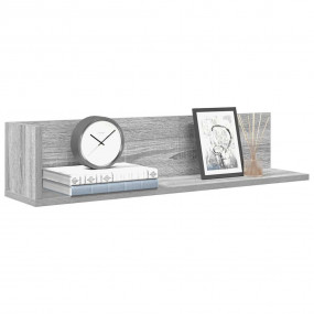Wall Shelf Gray Sonoma Engineered Wood 29.5 in Wall She...