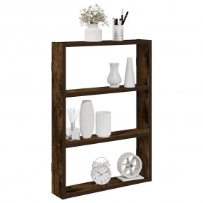 Wall Shelf Smoked oak Engineered wood Medium Wall mount...