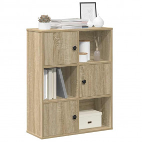 Bookcase Sonoma Oak Engineered Wood Medium Bookcase Rec...