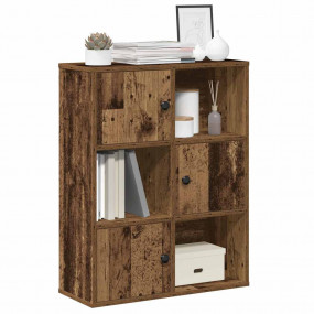 Bookcase Old wood Engineered wood Medium Bookcase Recta...