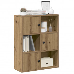Bookcase Artisan oak Engineered wood Medium Bookcase